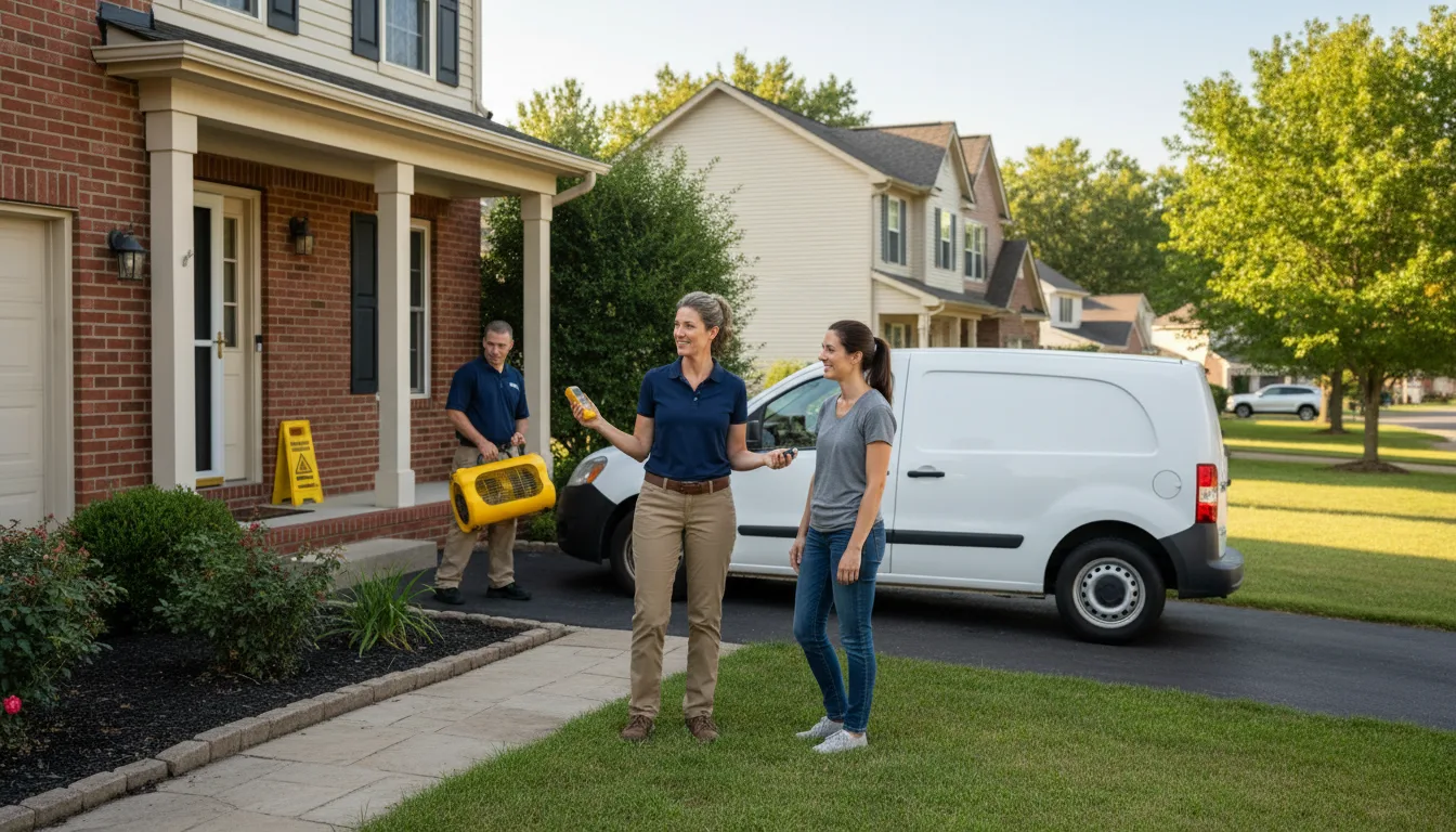 Water restoration image for Flood Water Cleanup, Removal And Restoration Services in Tennessee Colony, TX